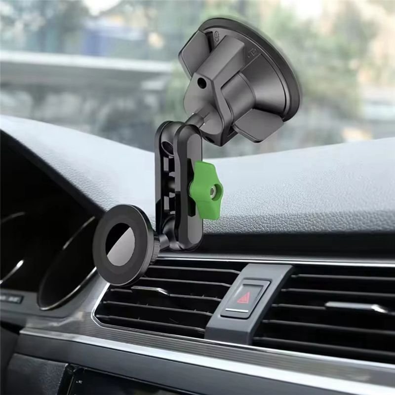 Magnetische Handyhalterung mit Vakuumsauger, Auto-Telefonhalterung, 360-Grad-Drehung, Auto-Navigationsunterstützung für ...