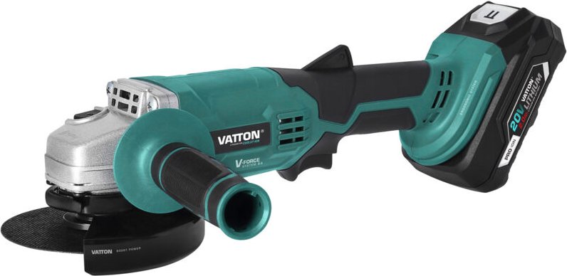 Schleifmaschine, 115 mm, 20 V, 1 Batterie 2,0 Ah