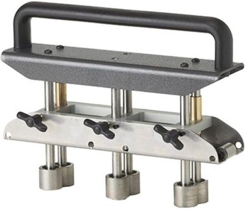 Biegemaschine, dreistationige Kantenbiegemaschine für Dachbleche im Winkel von 0-90 Grad, Metallbiegewerkzeug zum Biegen...