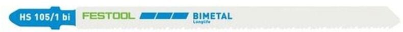 Stichsägeblatt hs 105/1 BI/5 Metal Steel/Stainless Steel – 204272 - Festool