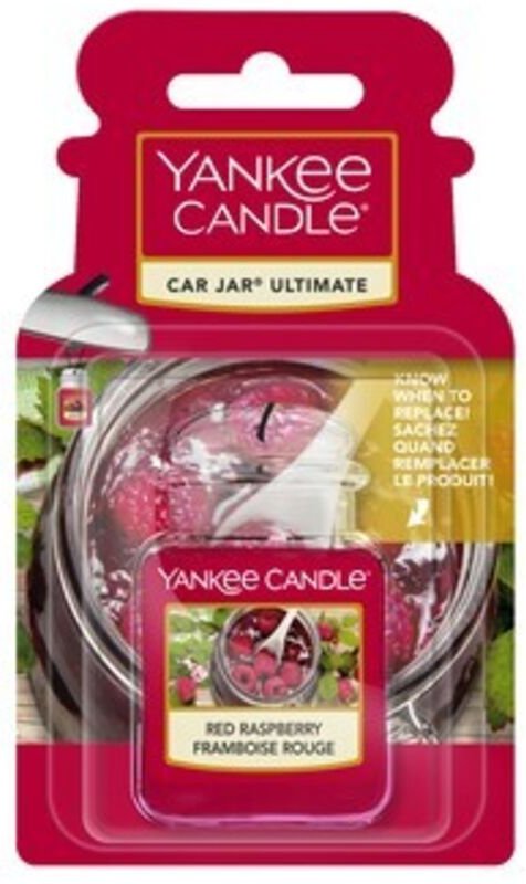 Selgros111 Yankee Candle Car Jar Auto-Lufterfrischer, Himbeere