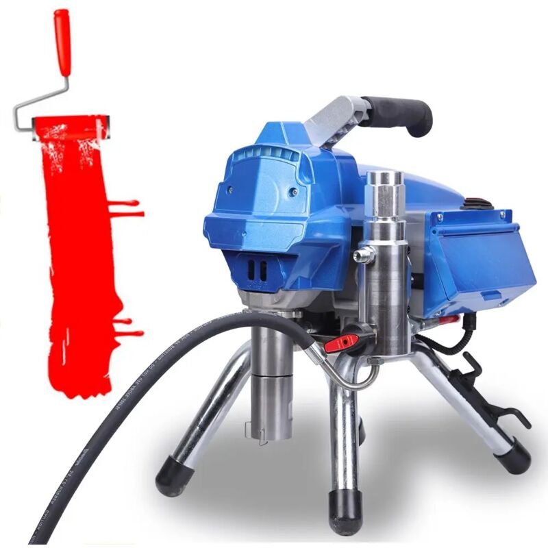 1200W Hochdruckspritzgussmaschine, 3,5L/min 220V, Edelstahl-Luftfreisprühmaschine, Verschiedene Sprüharbeiten