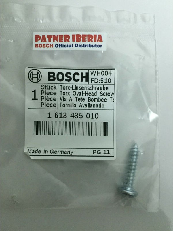 Original Ersatzteil Bosch 1613435010 Torx Linsenkopfschraube