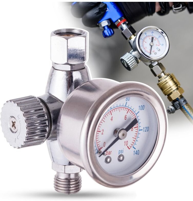 1/4 Luftdruckregler Für Profes-Lackierpistole