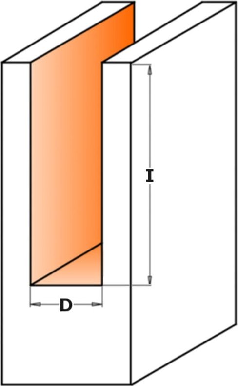 712.140.11 HW Z2 GERADE SCHNITTE S=6 D=14x30x60 RECHTS