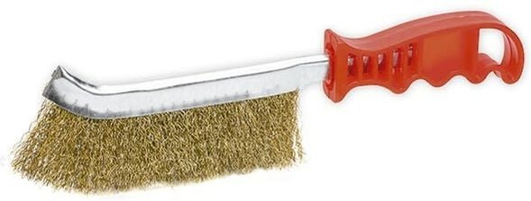 Bürste mit Kunststoffgriff ac. Messing 250mm Dogher 830-022