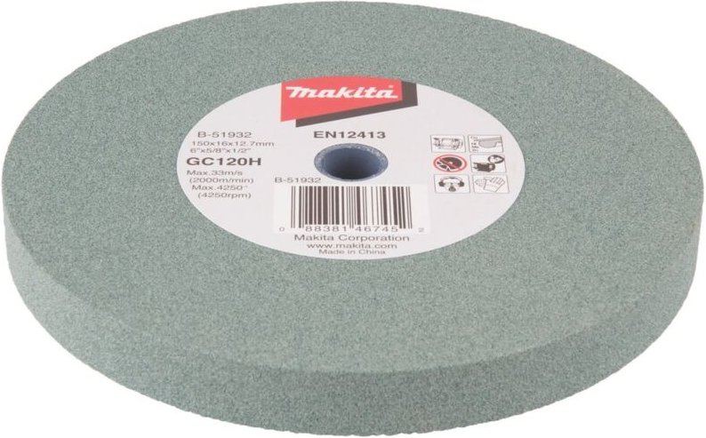 Schleifstein GC120H 150x16x12,7 - B-51932 - Makita