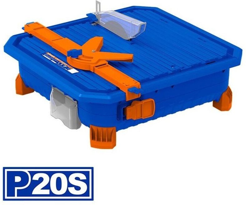 WADFOW 20 V Elektrischer Fliesenschneider, 3800 U/min, 110 mm Klinge, Schnitte bis zu 24 mm