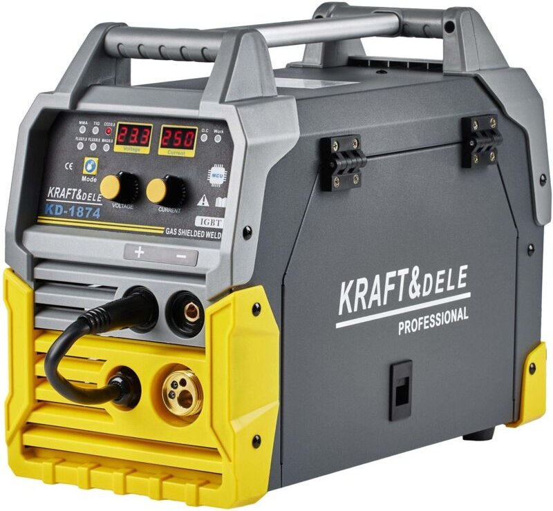 Tragbare MIG MAG FCAW MMA TIG Schweißmaschine Vier Prozesse KD1874