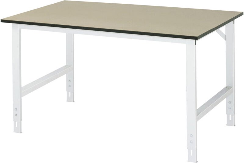 Arbeitstisch mdf BxTxH 1500x1000x760-1080mm - RAU