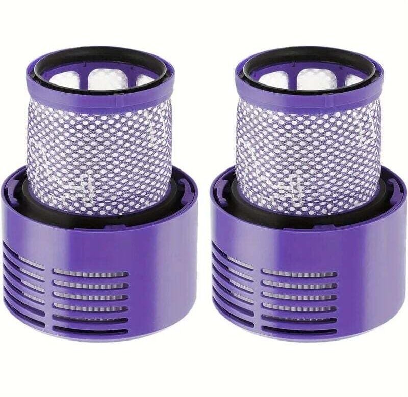 Packung mit 2 V10-Ersatzfiltern für die Dyson Cyclone-Serie. Referenznummer: 969082 01.