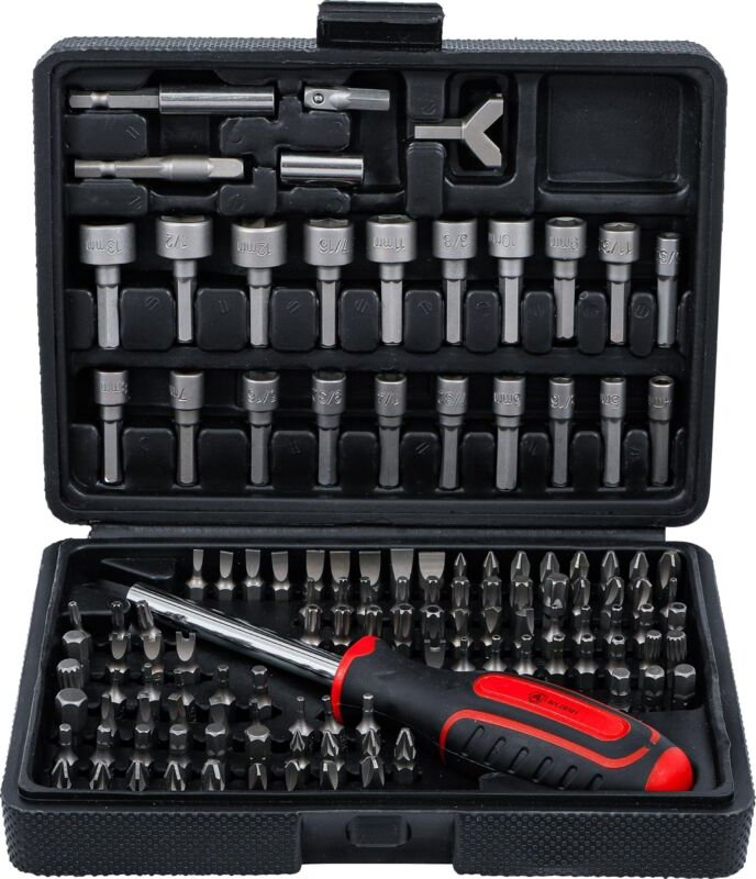 Bgs Technic - Universal-Bit-Satz Antrieb Außensechskant 6,3 mm (1/4') 122-tlg.