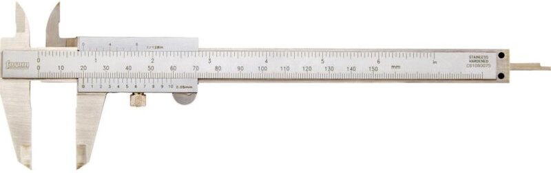 Präz.Taschenmessschieber parallaxfreie Ablesung 150mm Feststellschraube - Forum