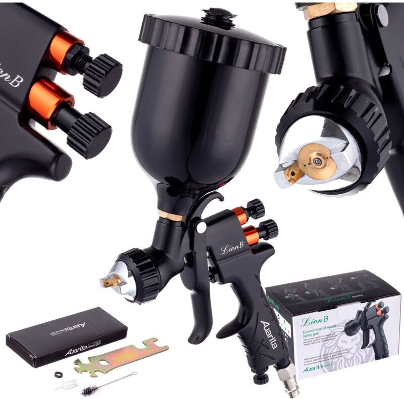 Auarita Lvmp-Lackierpistole, 2,0-Mm-Düse, Oberer Tank, 600 Ml