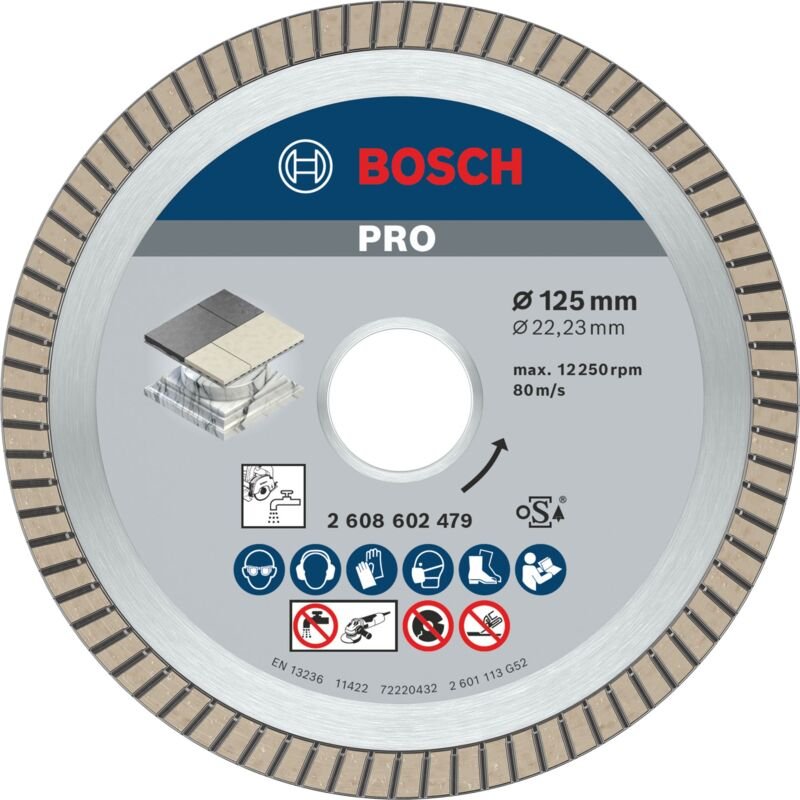 Pro Keramik Diamantscheibe,125x22.2 - 2608602479 - Bosch