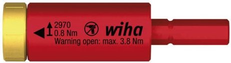 Drehmoment easyTorque Adapter electric für slimBits und slimVario® Halter in Blister 0,8 Nm (41341) - Wiha