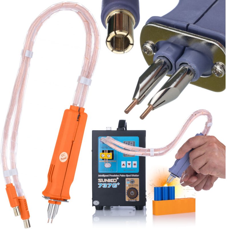 Rosfix Schweißkolben 70BN – Für Punktschweißgerät Sunkko 709A, 709AD, 737G+ 2–7 mm Spitzenabstand 16 mm² Kabel 15×7 mm S...