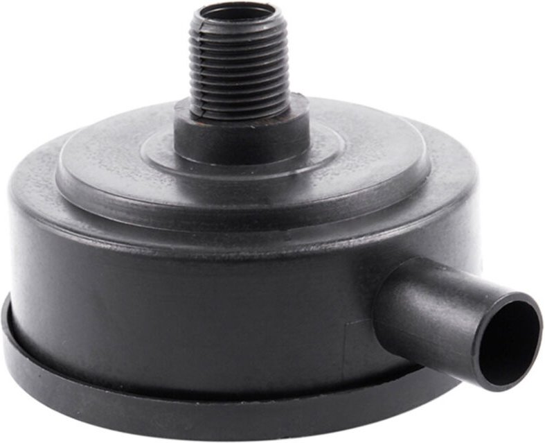 Luftfilter für Kompressor, geräuscharm – Männliche Gewinde 20 mm – Schwarz, Filter und Druckregler