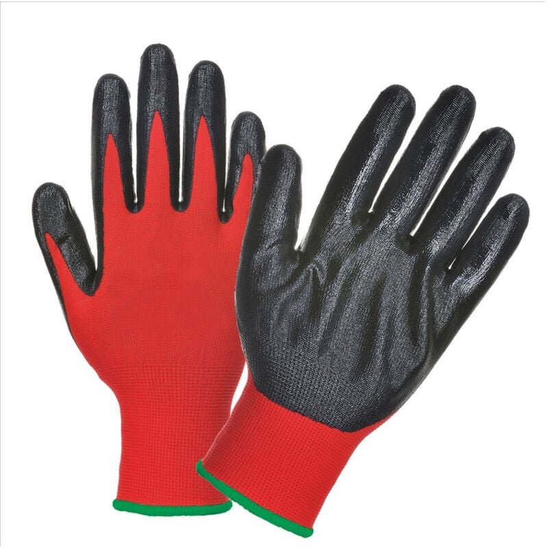 Latex-Schutzhandschuhe rot 8