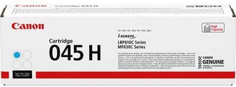 Canon 045 H Tonerkartusche de 1 St. Original Cyan