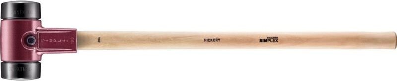 HALDER SIMPLEX Vorschlaghammer Ø 100 mm Gummi mit Tempergussgehäuse