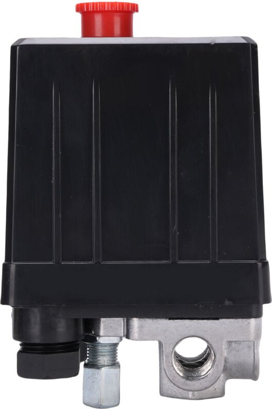 Aramox Luftkompressor-Druckregler-Ersatz, 240V 15A 4 Löcher Effiziente Druckeinstellung Geeignet für 90-120 Luftkompress...