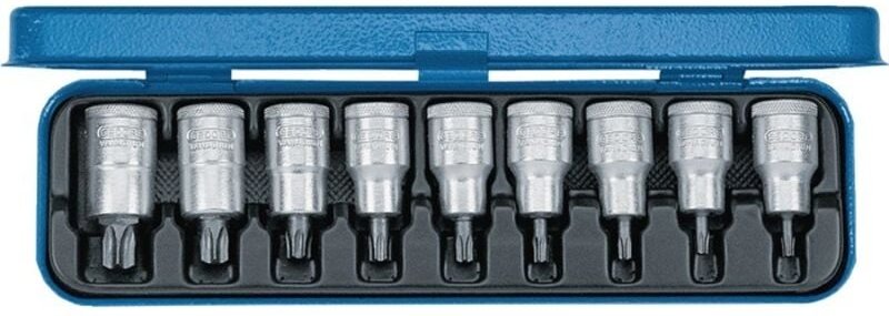 Steckschlüssel-Bit-Einsatz-Set 1/2' (12.5 mm) 9teilig 6158970 - Gedore