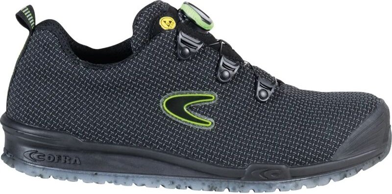 Sicherheits-Sneaker LOW MALMO ESD S3S FO SR - Schwarz 39