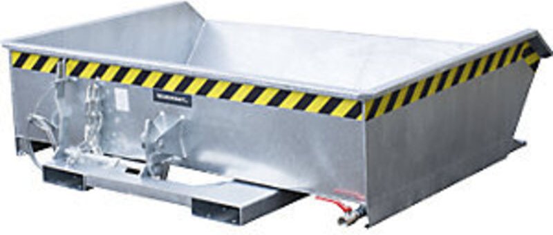 Bauer Mini-Spänebehälter SMGU 610, feuerverzinkt