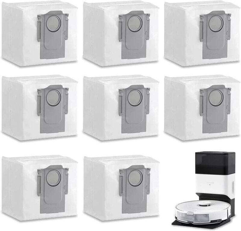 Staubbeutel-Zubehör für Xiaomi Roborock S7 MaxV Ultra / S7 Pro Ultra / Q7+ / Q7 Max+ / T8 / Q5+ Staubsaugerstation, 3L O...