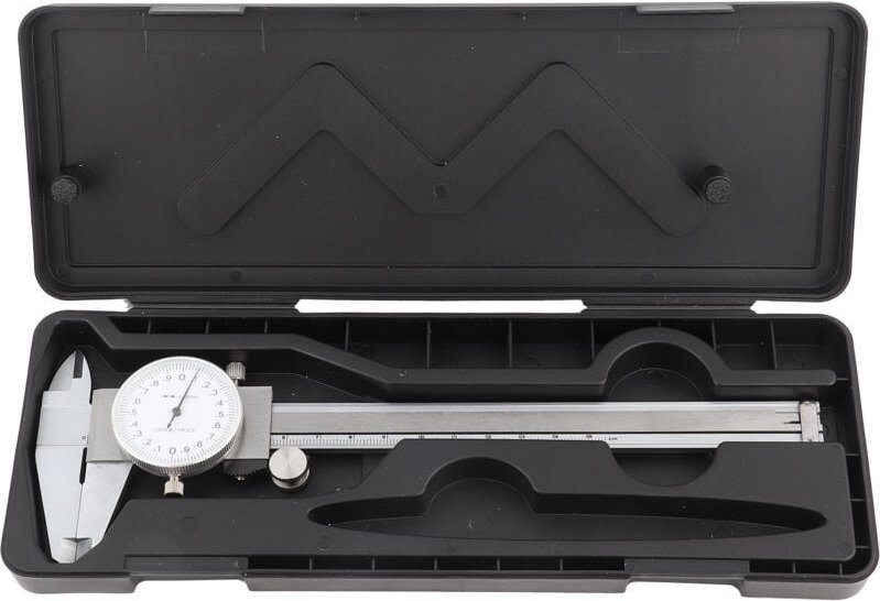 Jeffergarden,0-150 mm / 0,02 mm stoßfester Messschieber mit präzisem metrischem Messwerkzeug