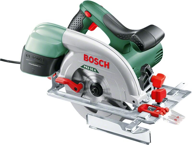 Bosch - Handkreissäge pks 55 a 1200 w 5.600 min-1 Kreissäge Tauchsäge