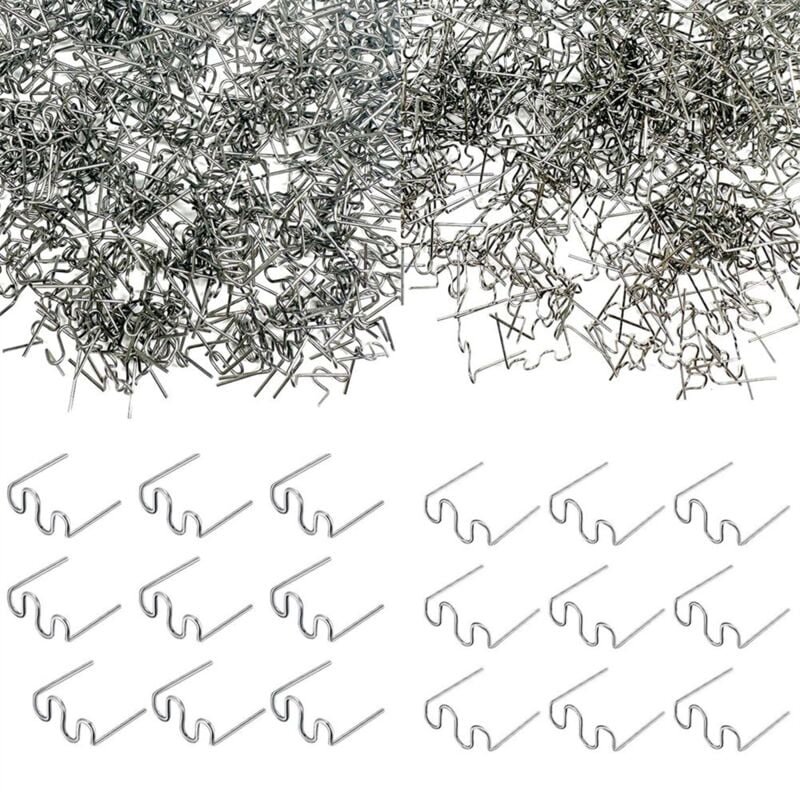 1400 Kunststoff-Schweißklammern, Kunststoff-Schweißklammern, 0,6 0,8 mm Wellen-Heißklammern, Zubehör für