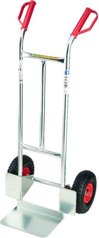 FP - Alu-Transportkarre 150 kg, Schaufelmaß 305 x 203 mm, Luft, Maße 1170 x 500 x 475 mm