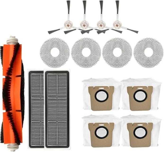 Roboter-Staubsauger Hauptseitenbürste Hepa-Filter Mopp Staubbeutel Teile