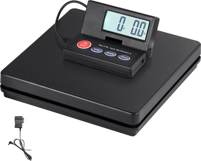 Mophorn - Digitale Versandwaage von 110 lbs x 0,07 oz, mit LCD,Zuverlässige Genauigkeit