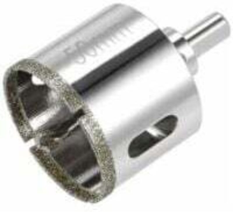 50-mm-Diamant-Lochsäge für Glas, Keramik, Porzellan und Fliesen