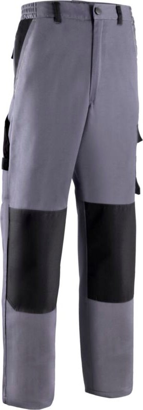 Arbeitshose aus Sergé TOCO - Grau L - FR (46/48)