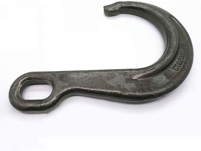 BEBUSINGOTO Autohindernisse J-Typ Anhängerhaken Hängekette Doppelhaken 4T, 5T Bremsseil Trolleyseil Transportkette