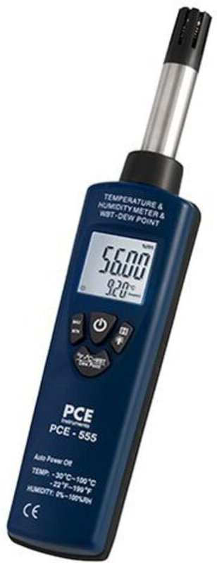 Pce Instruments - PCE-555 Luftfeuchtemessgerät (Hygrometer) 0 % rF 100 % rF
