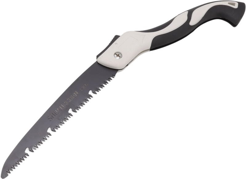 10-Zoll-Klappsäge mit dreifach verzahntem Manganstahlblatt, kleine handliche Astsäge zum Schneiden von Bäumen und Ästen