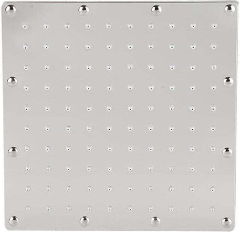Regenduschkopf, XU, quadratischer Edelstahl-Duschkopf, Duschkopf, 8 Zoll - KZQ