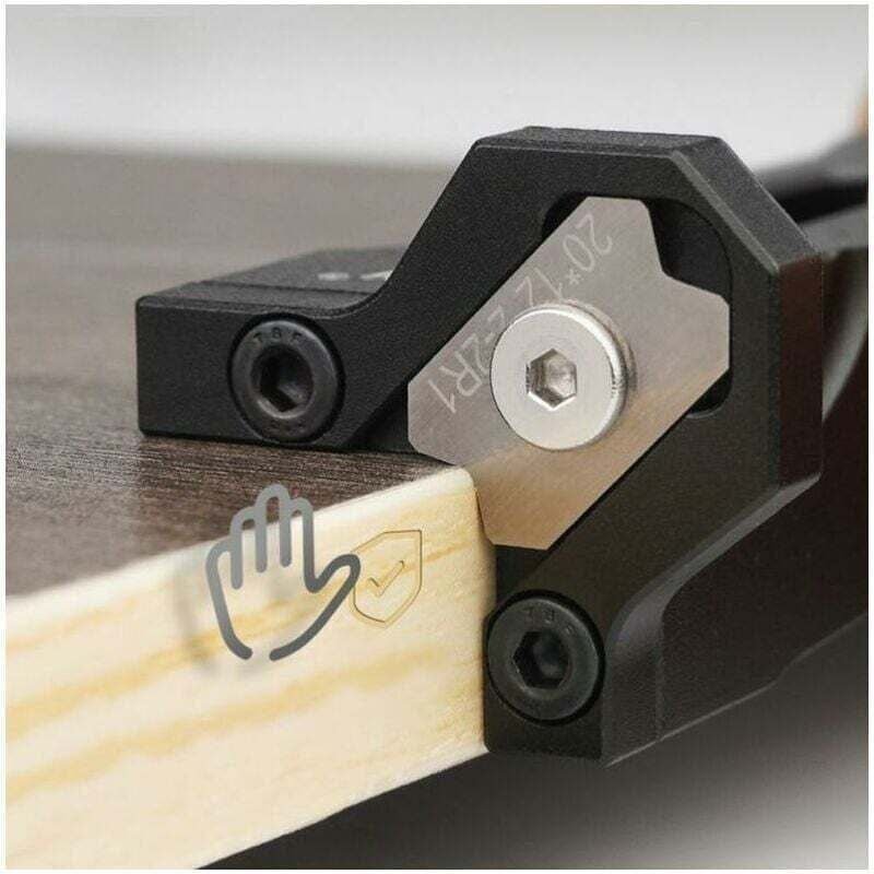 Kantenanleimmaschine für Holzbearbeitung, Kantenanleimmaschine, Bogenschneiden, Handhobel, Fase für Holzbearbeitung mit ...