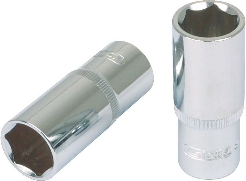 KS Tools 1/2 CHROMEplus Sechskant-Stecknuss, lang, 23 mm