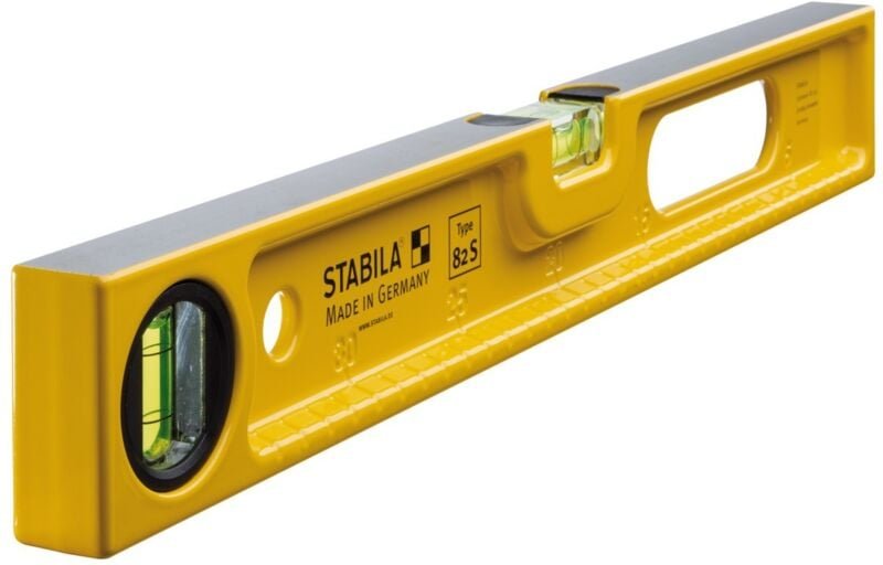Type 82 s, 40 cm 2593 Leichtmetall-Wasserwaage 40 cm 0.5 mm/m - Stabila