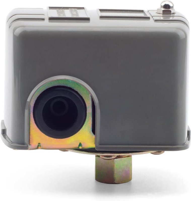 Pumpendruckschalter, 40–60 psi Druckregler, Wasserpumpen-Druckschalter-Steuerung, G1/4"-einstellbarer Doppelfeder-Wasser...