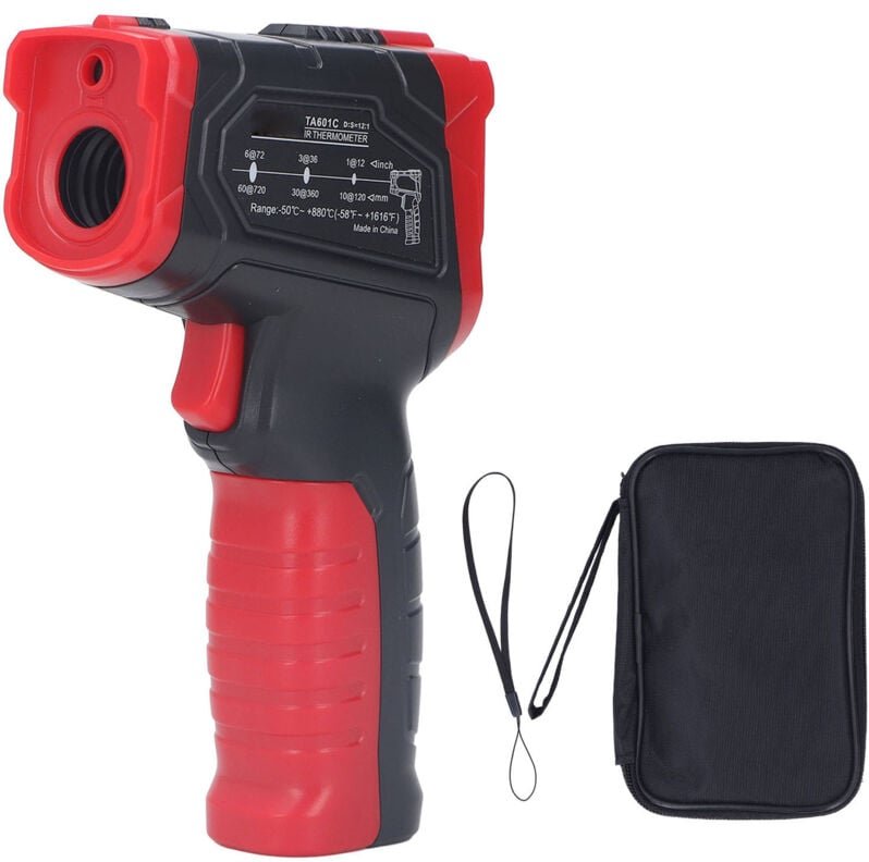 4-stelliges digitales Infrarot-Thermometer, hochpräzises tragbares Industriethermometer