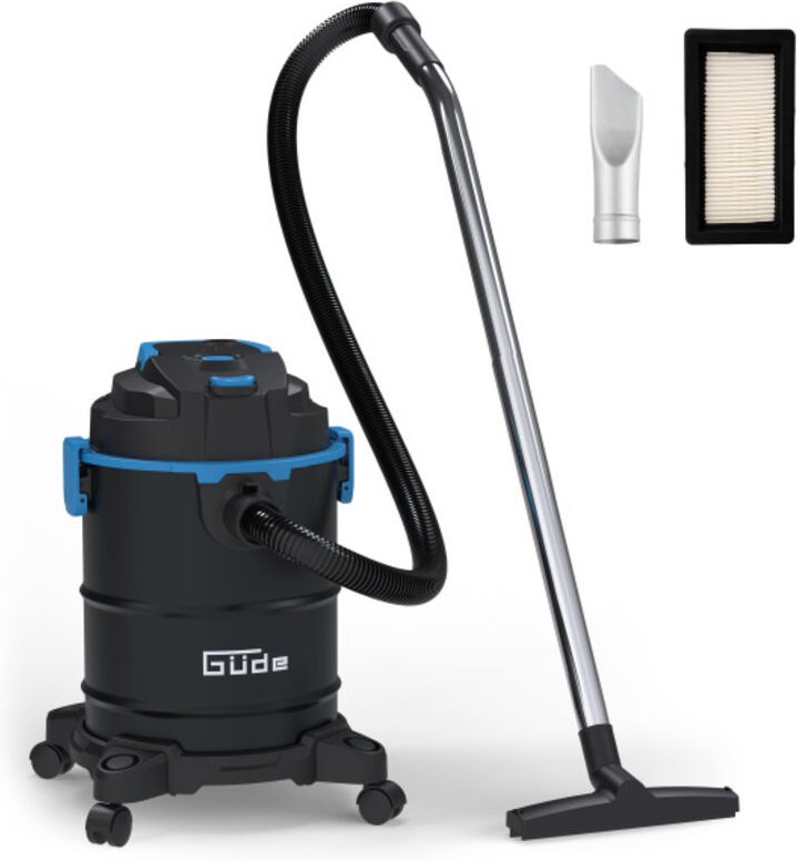 Güde 2in1 Aschesauger / Trockensauger 20 l GA20-1200 + Filterreinigung & Zubehör