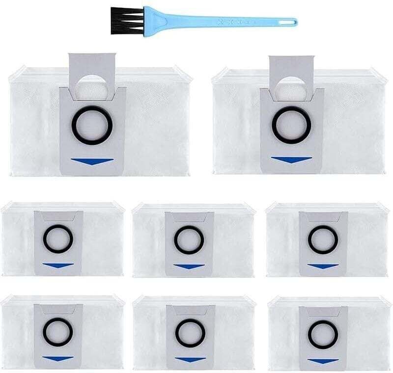 8er-Pack Staubsaugerbeutel-Zubehör für Ecovacs Deebot X1 Omni / X1 e Omni / T20 Omni, XU, Staubsauger-Ersatzteile S - KZ...