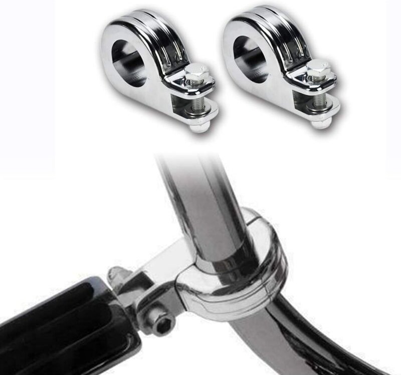 BEBUSINGOTO Montagekit für 1,25"- und 1,25"-Motorschutzbügel, kompatibel mit Harley Electra, Road King und Street Glide ...